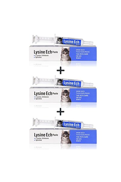 Saral İlaç (3 ADET)Lysine Ech Paste ( Immune Health )L-lysine+echinacea+spiru...