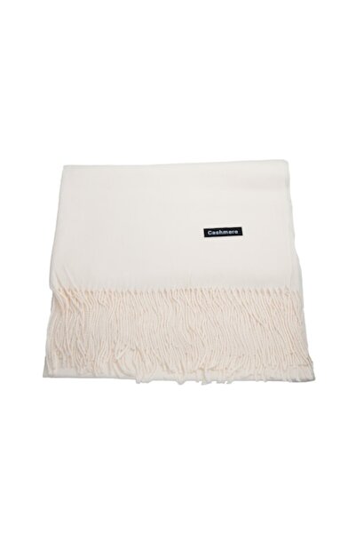 cashmere&wool Eșarfă Pashma din cașmir simplu, crem