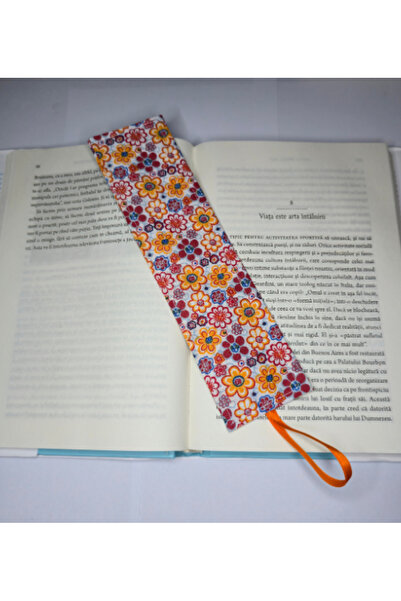 Amma Design Cotton Bloom handmade bookmark