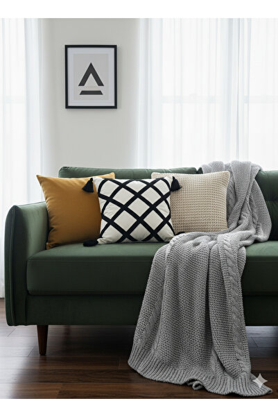 WOOF HOME Bohemian Special Design Decorative Pillow Cushion Cover 2 Pieces