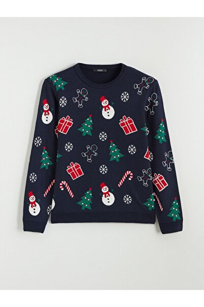 LC Waikiki XSIDE Велосипедний комір Новорічний чоловічий трикотажний светр