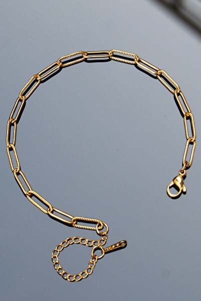 Rua Jewelry سوار فولاذي إيطالي مطلي بالليزر مقاس 4 مم لون ذهبي |   مقاوم للبهتان، للجنسين، ضمان لمدة عامين