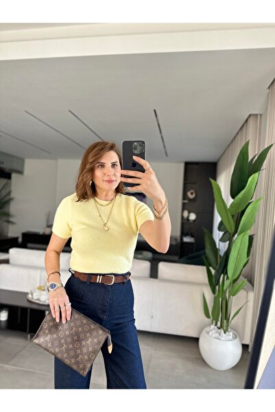 çınarr butikk Kısa Kollu Kazak