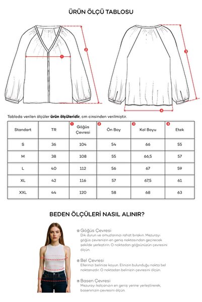 Masha Kate V-Neck Chiffon Blouse