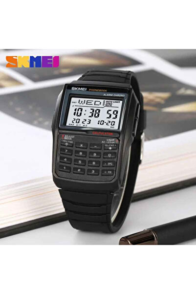 Skmei 2255 Men's Digital Watch – Sports, Dual Time, Stopwatch, Phone Book, Casual, LED Display