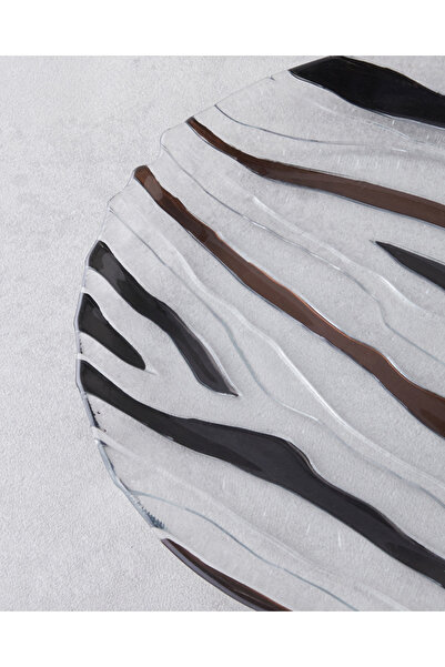 English Home Terra Cam Pasta Plate 21 cm Brown-Black