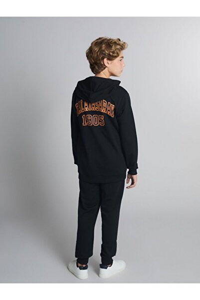LC Waikiki LCW Kids Kapüşonlu Galatasaray Baskılı Erkek Çocuk Eşofman Takım