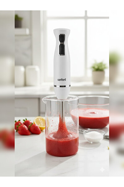 Sanford 300W Hand Blender | 2-Speed Immersion Blender with Detachable Stainless Steel Shaft