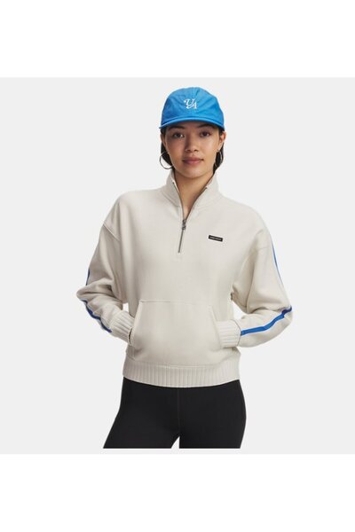 Under Armour Kadın UA Icon Heavyweight Fleece Yarım Fermuarlı Sweatshirt 6004...
