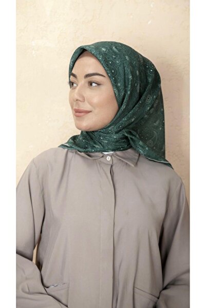Hadi Soft Cotton Scarf Emerald Green-27