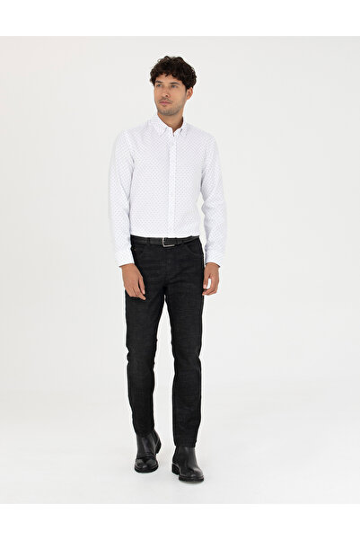 Pierre Cardin Black Slim Fit Jean Pants 50277930-Vr046