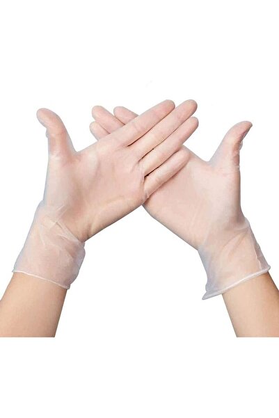 SULFAR قفازات فينيل - قفازات بلاستيكية شفافة للاستخدام مرة واحدة خالية من الب...