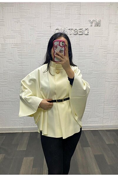 My Destino Belted Stamp Poncho