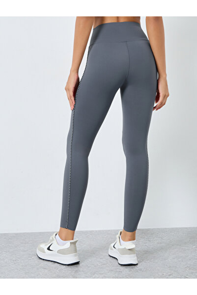 Styli Contrast Single Line Side Piping Leggings