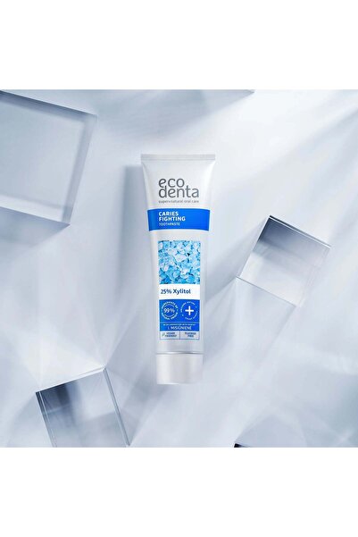 Ecodenta Toothpaste against cavities, with 25% Xylitol, Caries Fighting, Ecodenta, 100 ml