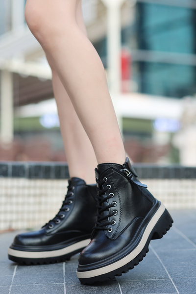 LEYDİ SHOES Γυναικείες μπότες LOTUS SKIN