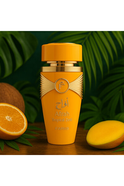 Fariis Afrah Tropical Zest Eau de Parfum, Fariis, unisex - 100 ml