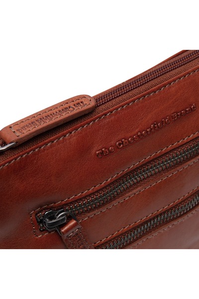 The Chesterfield Brand Shoulder bag, The Chesterfield Brand, made of genuine leather, Siena, Cognac brown