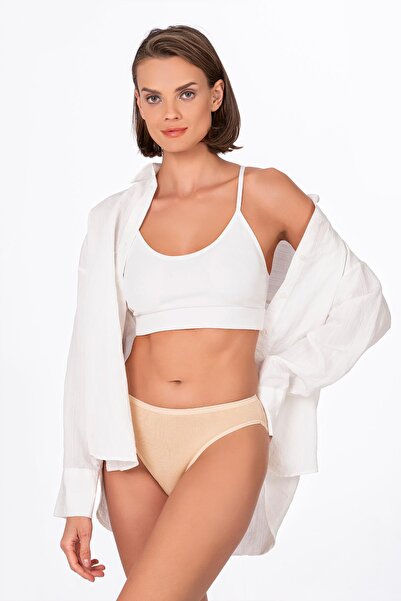 Kompedan Women's Viscose Flexible Comfortable Slip Panties |   Ten K23926