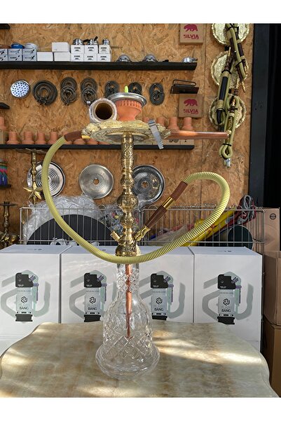 ALTOĞ NARGİLE KİLİTLİ KAHVECİ NARGİLE TAKIMI ERKEK