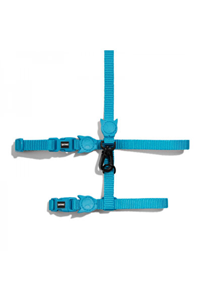 Zee Cat طقم حزام ومقود Zee.Cat Ultimate Blue (1.2 متر)