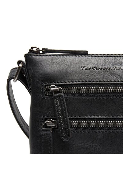 The Chesterfield Brand Shoulder bag, The Chesterfield Brand, made of genuine leather, Siena, Black