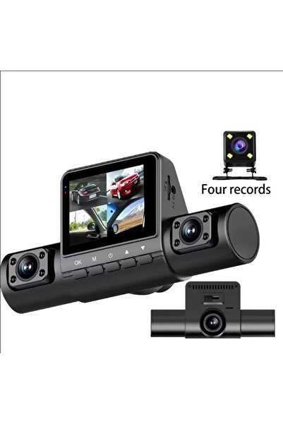 gaman Full HD 4 Kameralı Araç İçi Kamera - Geniş Açı, Yüksek Çözünürlüklü Ara...