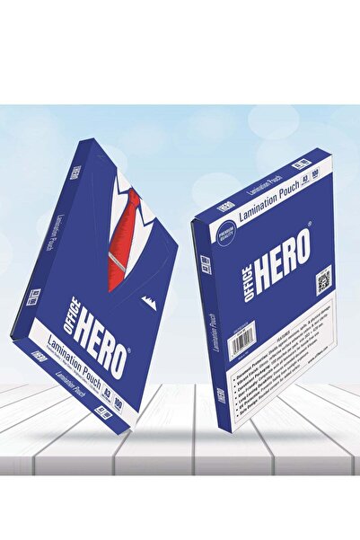 Generic OFFICE HERO Lamination Pouch A3 (303x426mm) – 100 Pouches