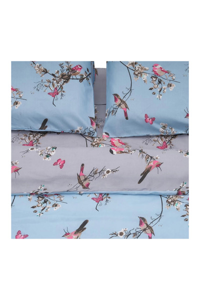 Heinner King Size Microfiber Bed Linen - Birds