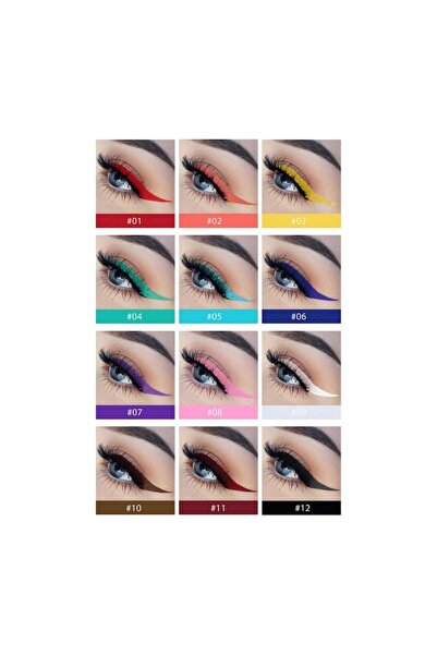 Handaiyan Eyeliner Rainbow, Handaiyan, Yellow, 10 g
