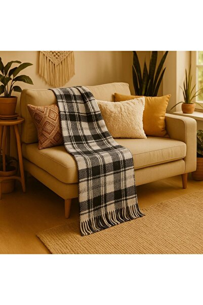 Days In Colours بطانية ميرا سكوتش قطنية مقاس فردي 150×220