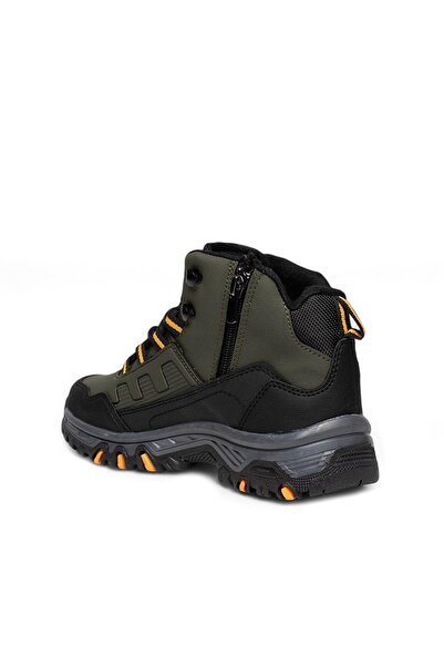 MODVALU Magg Point Khaki Cizme lungi de iarnă pentru trekking în aer liber, unisex, talpă anti-alunecare 888NAV