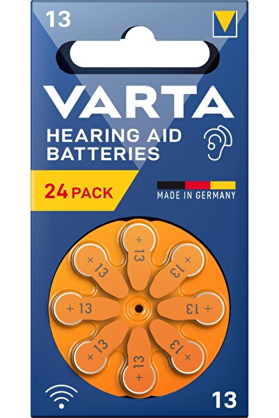 Varta 13 Numara Işitme Cihaz Pili 24 Adet