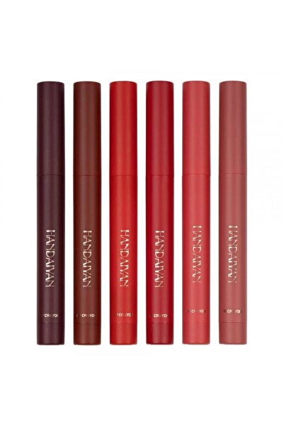 Handaiyan Lip Liner Crayon, set of 6 colors, #02