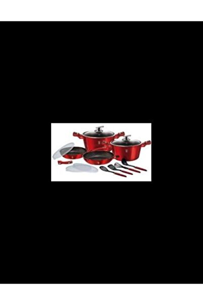 Berlinger Haus 13-piece Cookware Set BH 7057 Burgundy Metallic Line -