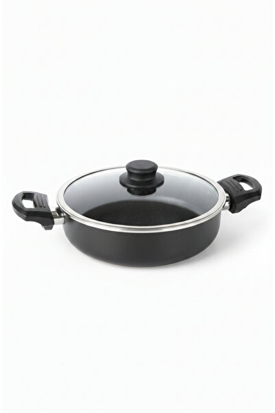 ELDİPA Dynamic Stone 24 cm Fireproof Non-Stick Pan – Ergonomic Handle and Heat-Resistant Handle