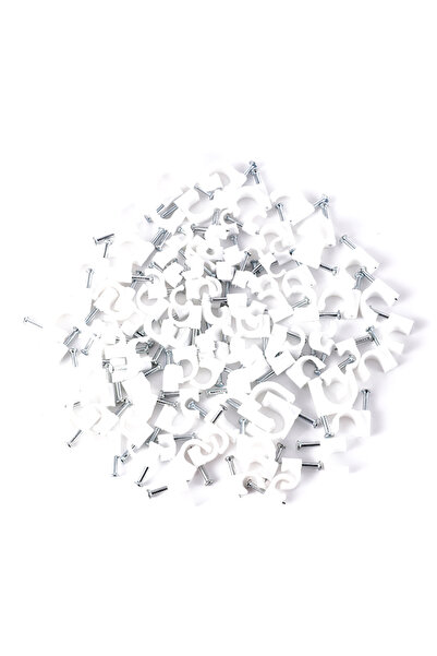 Lawazim مشابك كابلات 108 قطعة - مجموعة مشابك منظم الأسلاك للمنزل والمكتب وورشة العمل