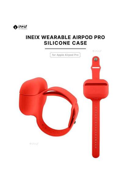 ineix Wearable Case Cover With Wrist Strap For Apple AirPods Pro