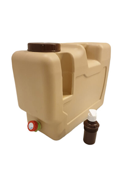 Generic 25-liter water cooler jerrycan with soap box
