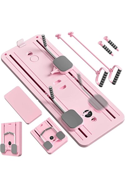 genernic جهاز إصلاح بيلاتيس 5 في 1، جهاز بيلاتيس متعدد الوظائف قابل للطي لنحت...