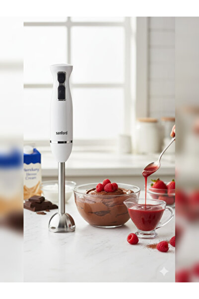 Sanford 300W Hand Blender | 2-Speed Immersion Blender with Detachable Stainless Steel Shaft