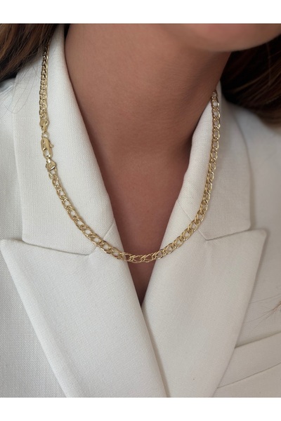 Butik XUping 14K kuyumcu Model Geçmeli Gurmet Zincir
