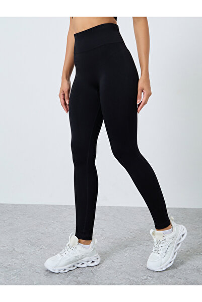 Styli Seamless Tonal Jacquard Leggings