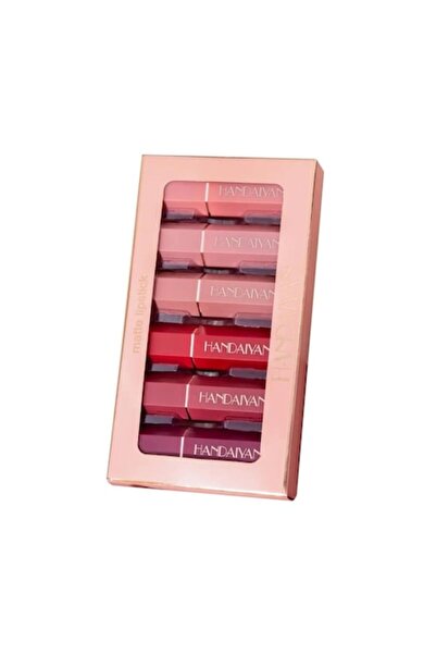 Handaiyan Set ruj mat 6 culori 3,5g