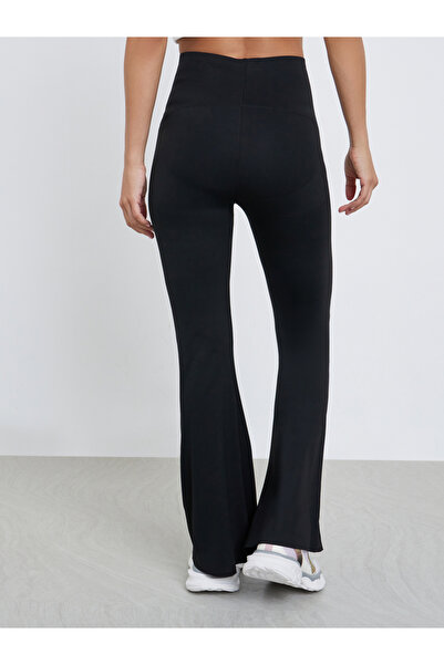 Styli Broad Waist Extreme Flared Leggings