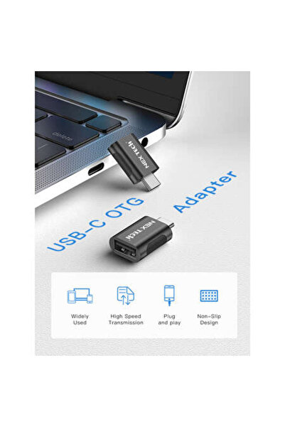 NEX OTG Adapter USB-A 3.0 to Type-C, Black