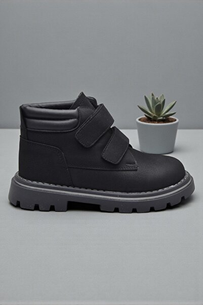 ISPARTALILAR 238V Ortopedik Taban Cırtlı Kız Çocuk Bot Cırtlı Erkek Bot Unisex Bot