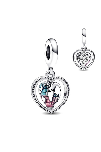 Bijuterii Nadiela Talisman Argint 925, Charm pentru bratari – My Family, My F...