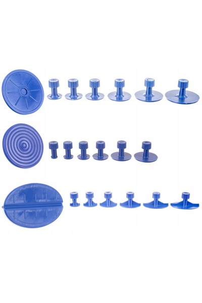 zola Κιτ επισκευής αμαξώματος, βαθουλώματα αυτοκινήτου, με βεντούζες και κόλλα, 19 τεμάχια