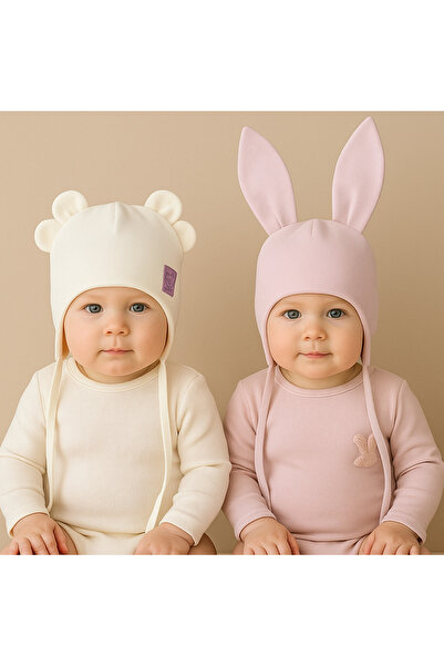 greenmoss 100% cotton twin baby beanie
